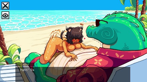 Curly-haired babe gets plowed in animated delight