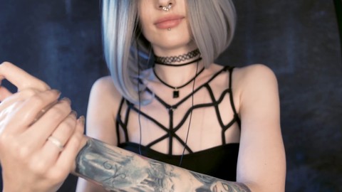 Relaxing ASMR with Mykinkydope featuring grease and testicle tonic